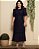 Vestido midi Marinho em malha  laise - Luciana Pais - ref. 94003 - Imagem 1