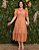 Vestido chemissie em renda terracota com cinto - Kauly - Imagem 1
