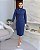 Vestido Roial Midi em tricot manga longa com gola diferenciada ref 4221 kauly - Imagem 1