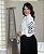 Camisa manga longa  crepe air flow mangas bordadas refe. 4217 Kauly - Imagem 2