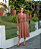 Vestido Linho Avelã Midi Com Jaqueta Trend Boxe - Luciana Pais - Imagem 1