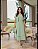 Vestido Max Alfaiataria Premium e vivos nos recortes Com Bolero verde  ref.4183 Kauly - Imagem 1