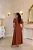 Vestido Max Kauly Crepe Terracota 4412 - Imagem 2