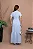 Vestido Chemise Luciana Pais Laise Xadrez Azul Branco Cinto 94391 - Imagem 3