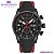 Relógio De Quartzo Esportivo Masculino - Pulseira de Silicone - Imagem 1