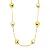 Choker Semijoia Pérolas e Bolas Lisas - Imagem 2
