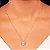 Conjunto Gota Cristal - Semijoia - Imagem 2