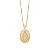 Medalha de ouro amarelo 18K - Nossa Senhora Aparecida   1,5 grama - Imagem 1