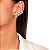 Brinco Semijoia Ear Cuff Redondo Cristal - Ouro Cristal - Imagem 3