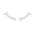 Brinco Semijoia Ear Cuff Redondo Cristal - Ouro Cristal - Imagem 2
