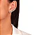Brinco Semijoia Ear Cuff Redondo Cristal - Ouro Cristal - Imagem 6