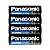 Pilha Comum Panasonic AA UM-3SH Cilíndrica 1.5V C/4 Unid - Imagem 2