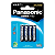 Pilha Comum Panasonic Palito AAA R03UAL-4B400 Cilíndrica 1.5V C/4 Unid - Imagem 1