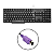 Teclado com Fio Slim PS2 Cabo de 1.30cm Resistente Água Multilaser - TC225 - Imagem 1