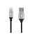 Cabo Lightning USB A 2.4A 12W para Dados Celular Iphone 1,2 M - 5+ - Imagem 2