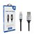 Cabo Lightning USB A 2.4A 12W para Dados Celular Iphone 1,2 M - 5+ - Imagem 1