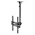 Suporte de Teto com 3 Níveis de Movimento e 360 Graus para TV Proeletronic PQST-AT55T - Imagem 7