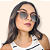 Óculos de Sol Feminino Quadrado Retrô - Madri - Imagem 6