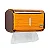 Toalheiro Compacto Urban Marrom Glass Caixa com 6un | Premisse - Imagem 1