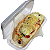 Bandeja Hamburgueira EPS Branca HF-04 | Fibraform - Imagem 1