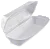 Bandeja Hamburgueira EPS Branca HF-04 | Fibraform - Imagem 1