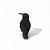 Boneco Corvo Gralha Preta 17cm - Cromus - Imagem 2