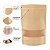 Saco Zip Stand Up Pouch Kraft 14x20+4 - C/Visor | 100 Unidades - Imagem 3
