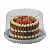 Embalagem Para Bolo G-32MA Mini Torta Alta 1kg | Galvanotek - Imagem 1