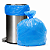 Saco para Lixo Rolo 15 Litros C/100 Azul | Orleplast - Imagem 3