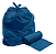 Saco para Lixo 30 Litros Azul Rolo C/50 | Orleplast - Imagem 2