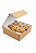 Caixa para Cookies Kraft 13x13x4,5 - 25un | Zeki - Imagem 1
