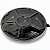 Bandeja G550 5 Div Mix Petiscos 1000ml Preta | Galvanotek - Imagem 2