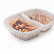 Bandeja G-322 1150ML Branca C/02 DIV | Galvanotek - Imagem 1