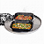 Bandeja Forneável G-201 Preta 1000ml | Galvanotek - Imagem 1