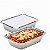 Bandeja Marmita de Alumínio M120 500ml - 100 unidade | Mello - Imagem 1