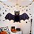 Enfeite em Papel Morcego Halloween 61x28cm | PartiuFesta - Imagem 2