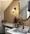 Espelho Oval Moldura Metal Miami - Imagem 2