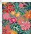 Estampa SPRING – Flores Tropicais Coloridas | Tecido Tricoline Digital 100% Algodão (0,50x1,50m) - Imagem 2