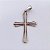 Pingente de Prata Crucifixo Vazado 3cm x 2,2cm - Imagem 1