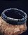 Pulseira Quadrupla Azul c/ Pedras Naturais - Couro - Imagem 2