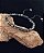 Pulseira Hematita Macramê Ajustavél 18cm - Pedra Natural - Imagem 1