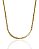 Corrente Elo Grumet 4mm 60cm - Banho de Ouro 18k - Imagem 1