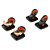 Kit De Rodas Atlas P/ Caixa De Transporte 10 20 30 E 40 L440 Ferplast - Imagem 4