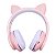 Headset Bluetooth 5.0 Wireless Orelhas de Gatinho com Luz Decorativa RGB - Onistek - Imagem 10