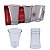 Copos Copinhos de Vidro Transparente Verona para Doses Shot 40mL - 6 unidades - Hauskraft - Imagem 1