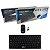 Kit Teclado Flat Design TKL Multimídia e Mouse sem Fio USB Plug and Play K6 - MB Tech - Imagem 1