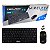 Kit Teclado Flat Design TKL Multimídia e Mouse sem Fio USB Plug and Play K6 - MB Tech - Imagem 2