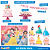 Kit Festa Fácil Decoração Princesas Disney Aniversário Comemoração - 39 Itens - Piffer - Imagem 3