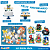 Kit Festa Fácil Decoração Sonic The Hedgehog Aniversário Comemoração - 39 Itens - Piffer - Imagem 6