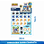 Kit Festa Fácil Decoração Sonic The Hedgehog Aniversário Comemoração - 39 Itens - Piffer - Imagem 9